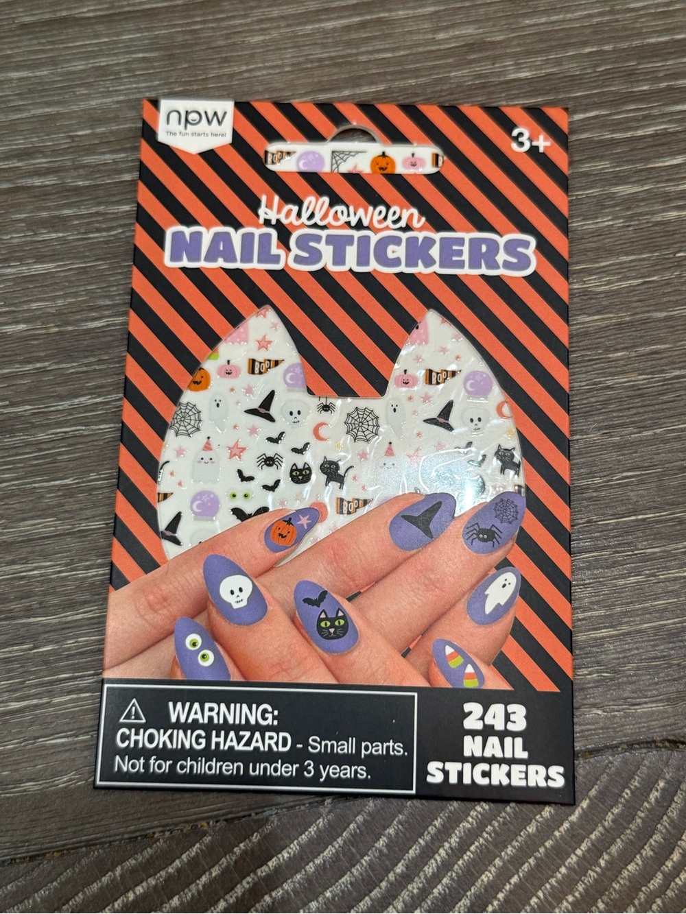 NWT Halloween Nail Stickers 243 nail sticker